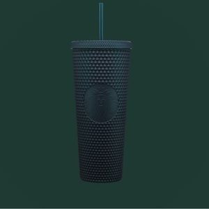 Starbucks Green soft touch studded cold cup